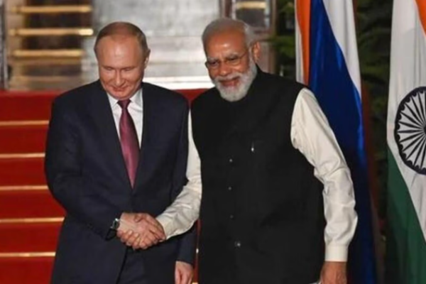 putin & modi